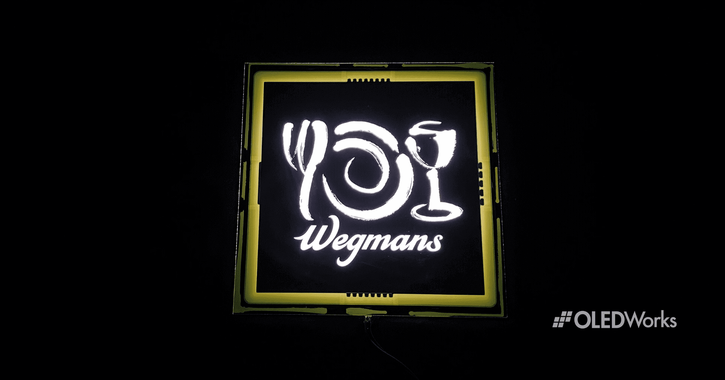 Wegmans OLED Logo面板