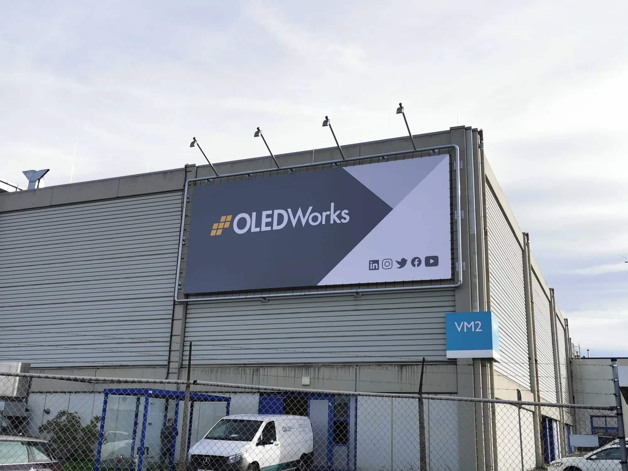 OLEDWorks位于德国亚琛的先进设施外观